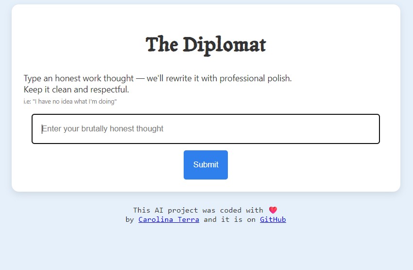 the diplomat app